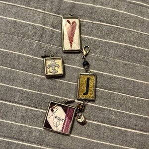 Jewel Kade charms and necklace